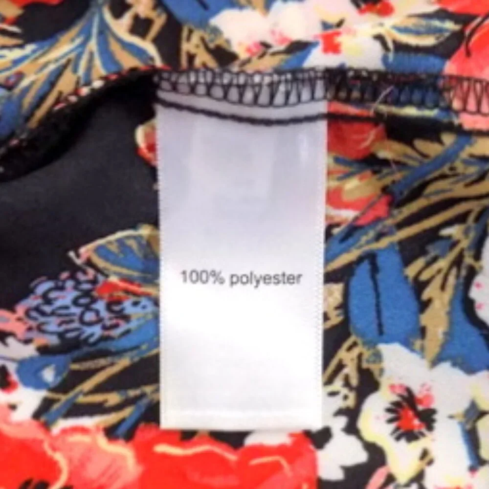 Maurices Women's Black Multicolor Floral Short Sleeve Top – Size: 3X - Picture 9 of 11